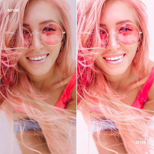 INSTA PINK Lightroom Mobile Presets