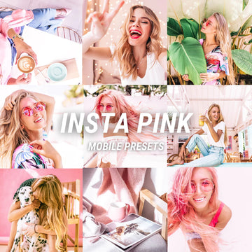 INSTA PINK Lightroom Mobile Presets