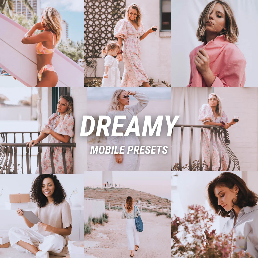 DREAMY Lightroom Mobile Presets