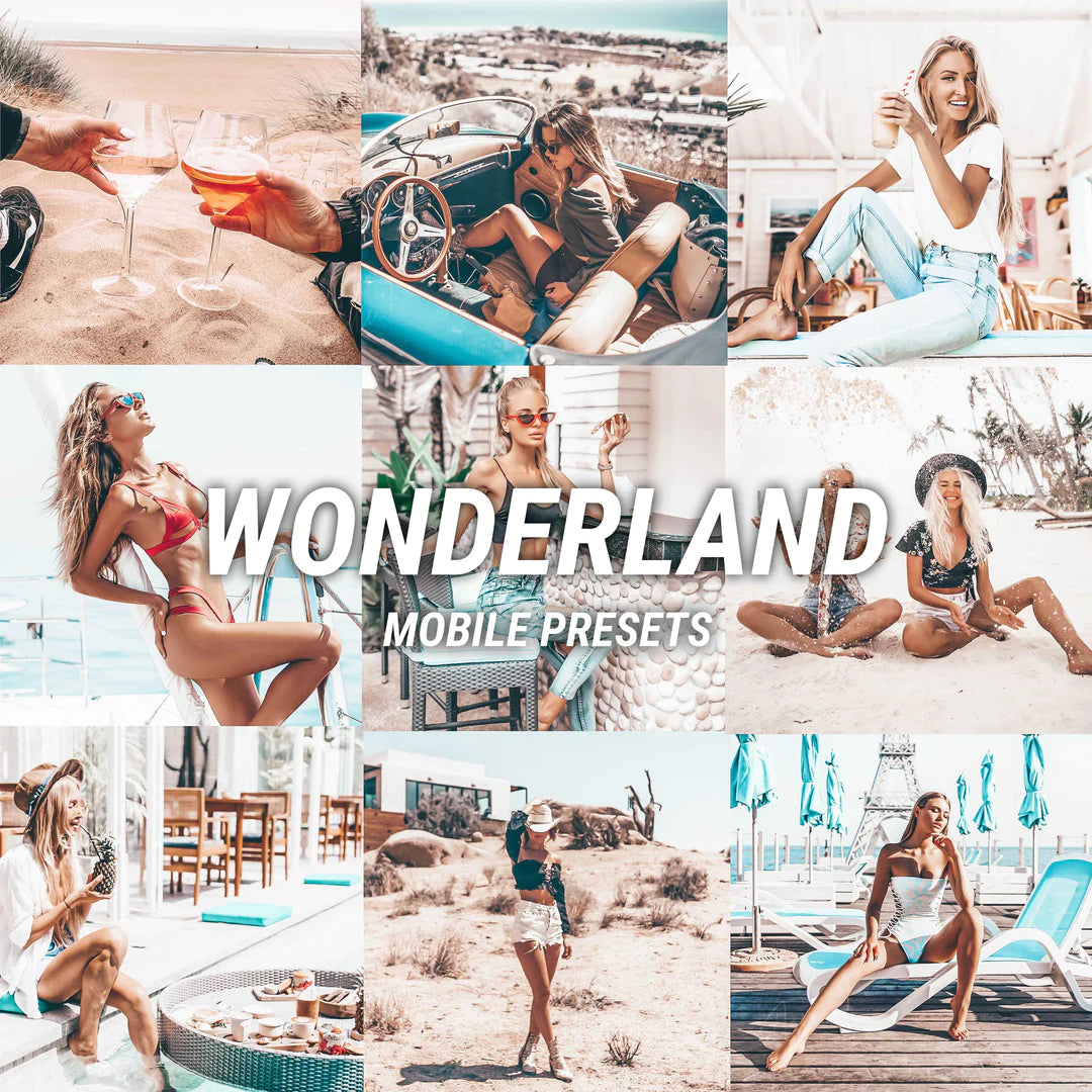 WONDERLAND Lightroom Mobile Presets