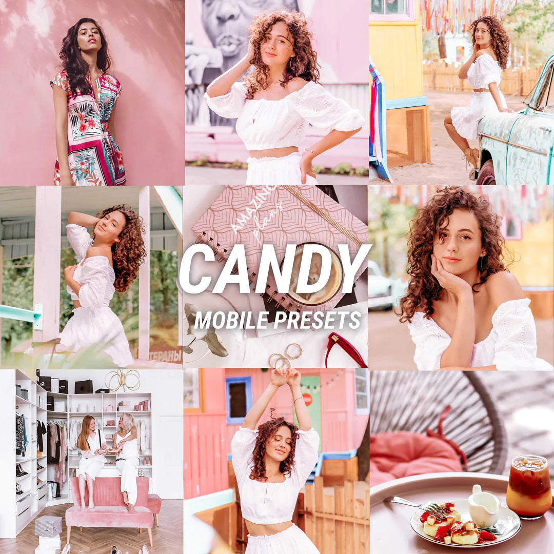 CANDY Lightroom Mobile Presets